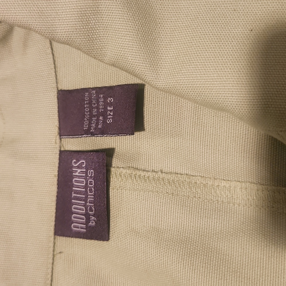 Additions By Chico Lime Green Button Up Jacket Si… - image 3